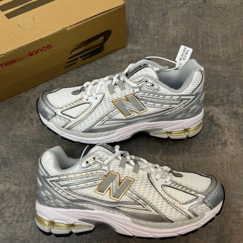 1906R Men's and Women's Shoes, Dad Shoes, N-Shaped Shoes, Spring and Autum Running Sports Shoes for Men and Women, Thick-Soled Heightening Casual Sports Shoes