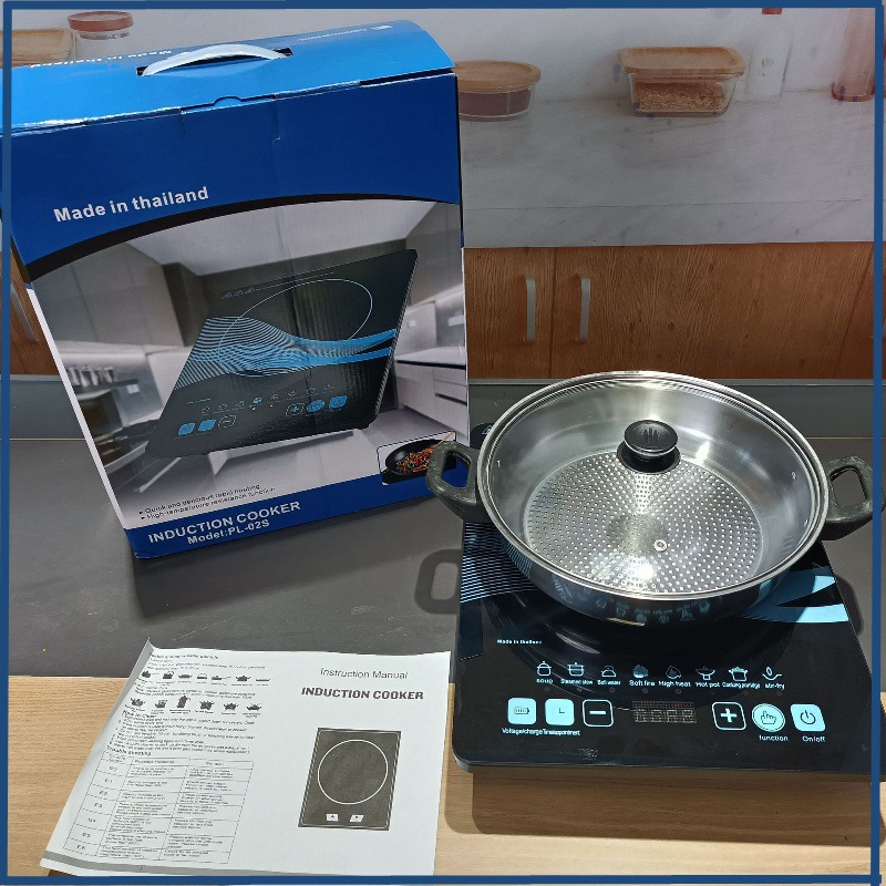 Foreign Trade Export Household Induction Cooker Smart Touch High-Power Induction Cooker Multi-Function Cooking Electric Hot Pot Factory