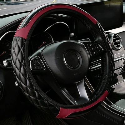 Car steering wheel cover PU: Steering wheel cover