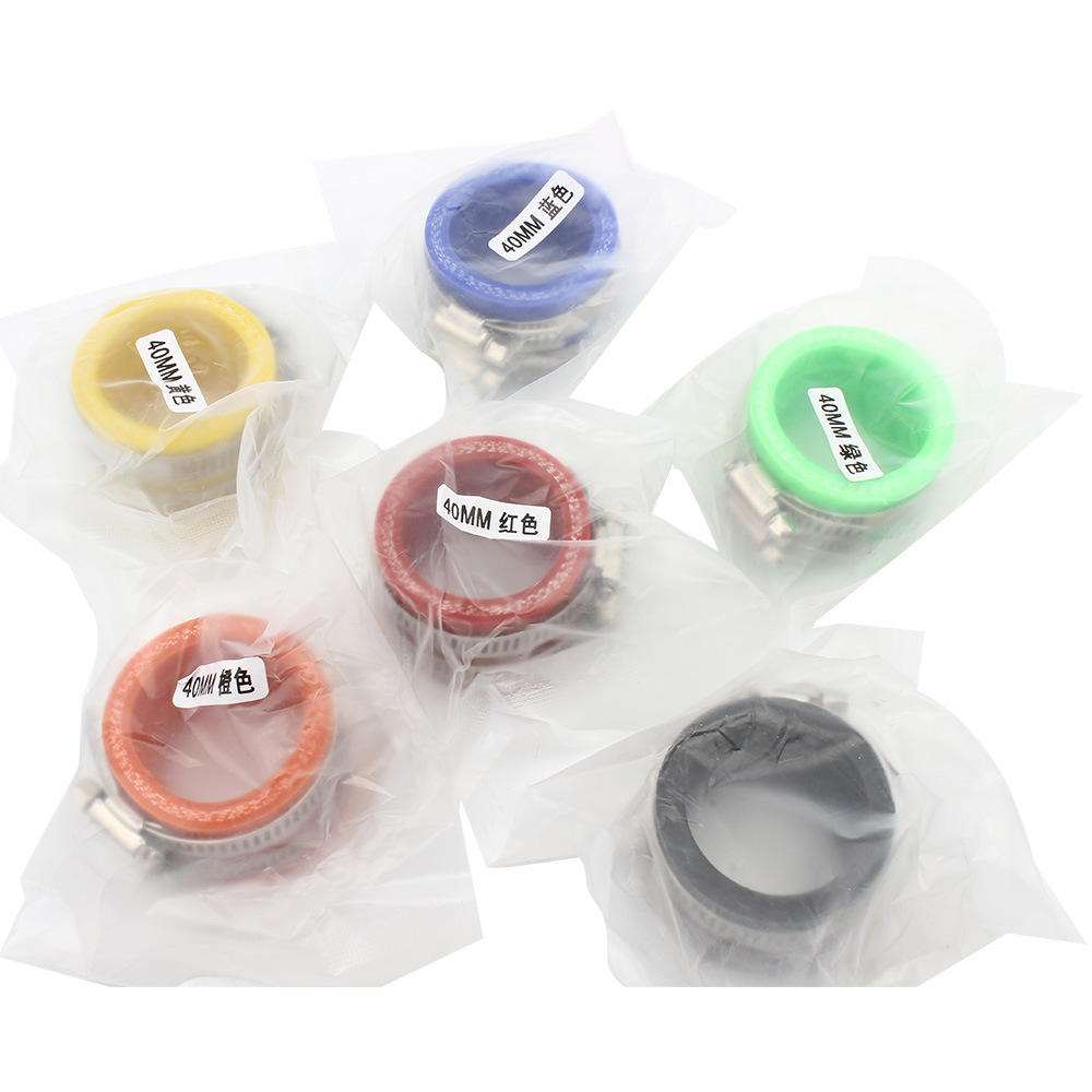 Motorcycle accessories are suitable for Keihin PWK32 34mm carburetor modified intake manifold 40mm inner diameter interface glue