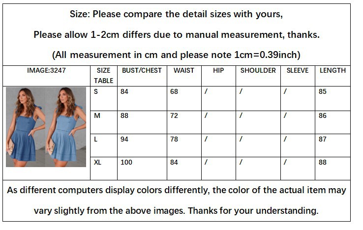 Gamyklinis tiesioginis išpardavimas 2023 m. Europos ir Amerikos pavasario ir vasaros naujo stiliaus priemiestinio mados džinsinė moteriška suknelė_voghion.com