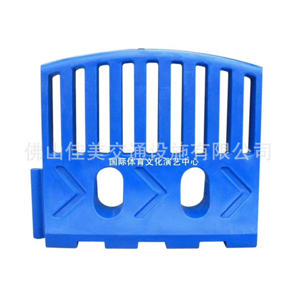 爱德乐滚塑高大水马安全耐用增重高要求移动防撞行人隔离塑料路障