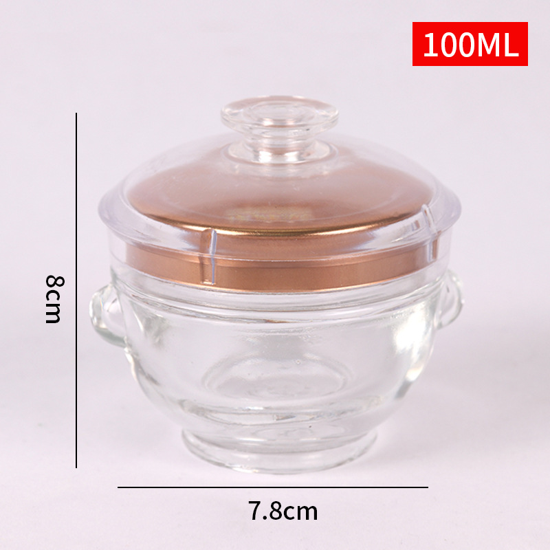 Botella de Nido de Pájaro botella de Nido de Pájaro pequeño guisado fresco botella de Nido de Pájaro instantáneo sub-botella de miel olla de pescado sellado botella vacía de pegamento al por mayor 50