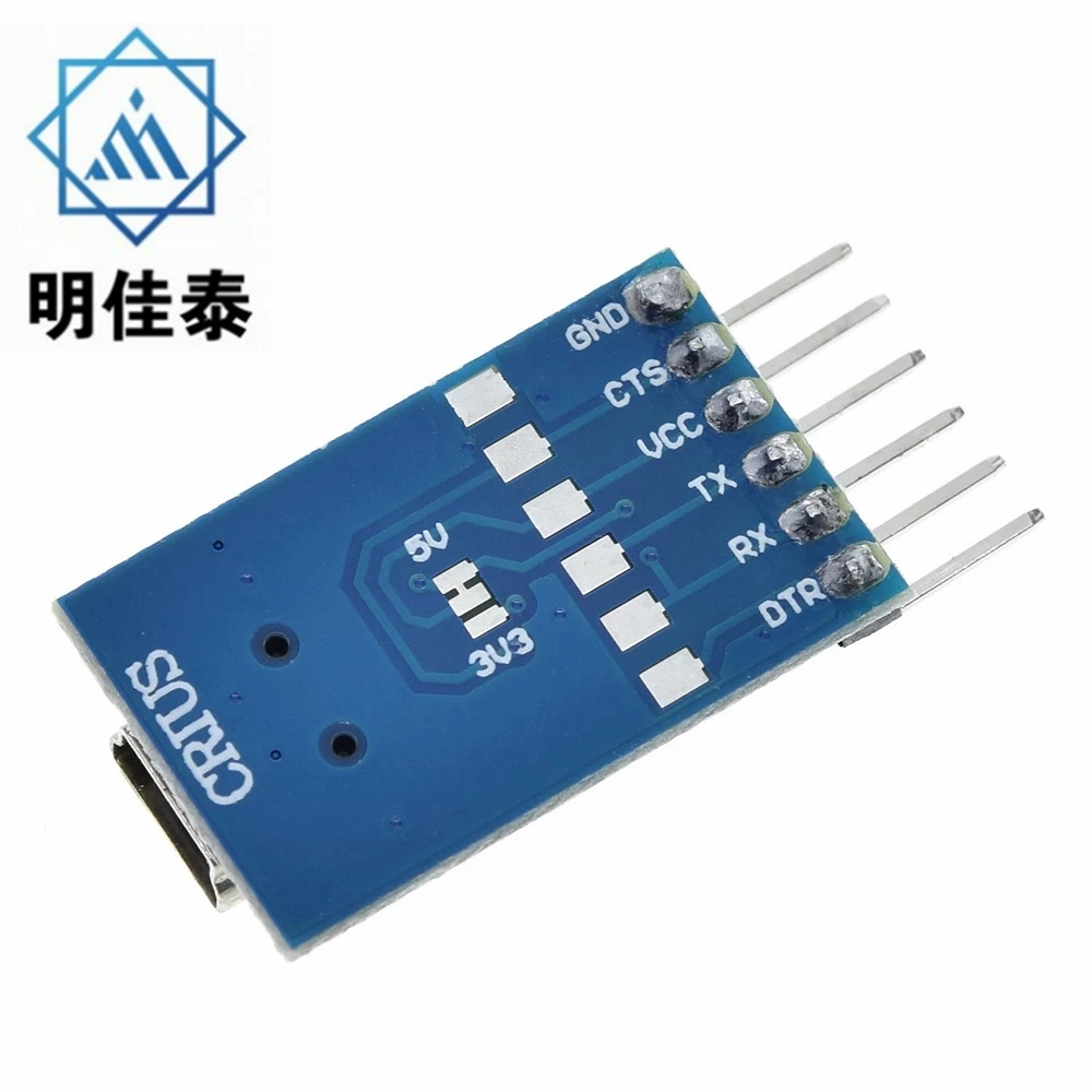 USB к TTL поддерживает 3.3V 5V двойное питание FT232RL FTDI отладчик MWC