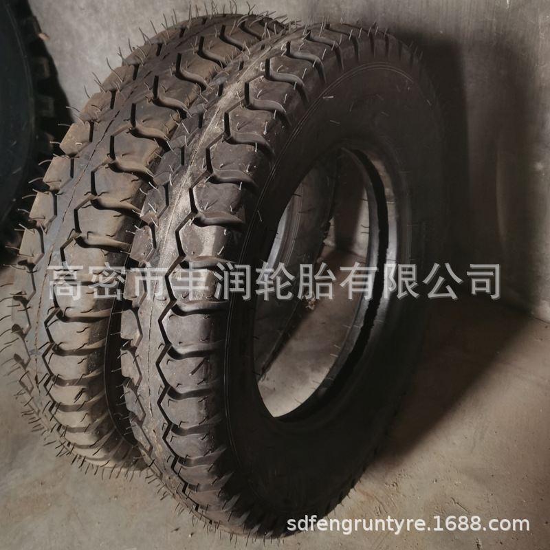 厂家批发 4.50-12 轻卡载重系列轮胎 曲线花纹
