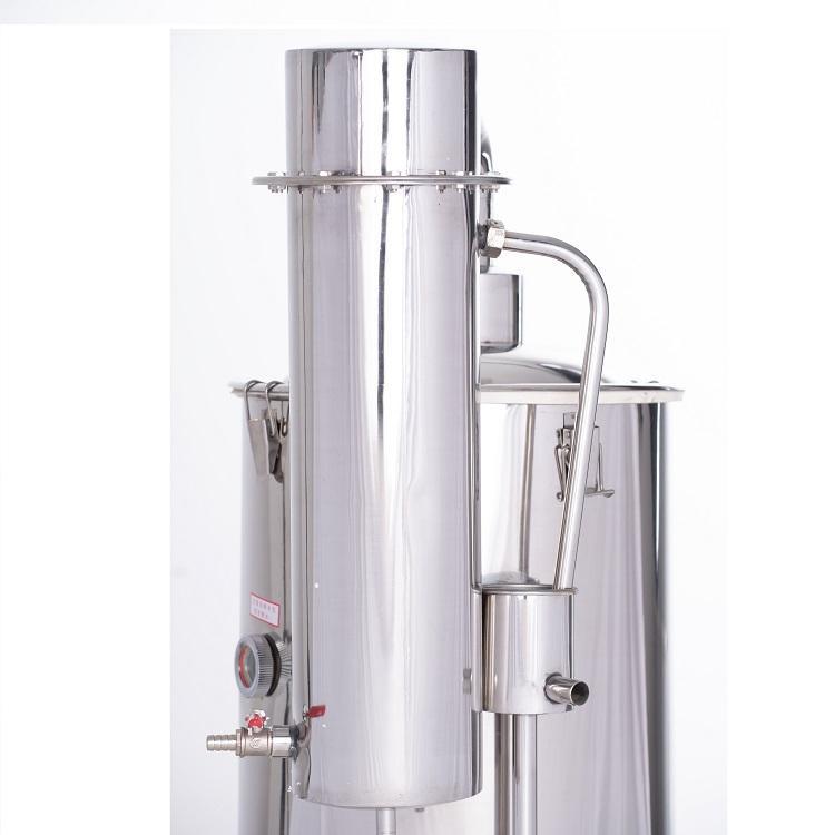Destilador de agua de acero inoxidable serie de equipos de laboratorio de alta eficiencia purificación de equipos de fabricación de agua