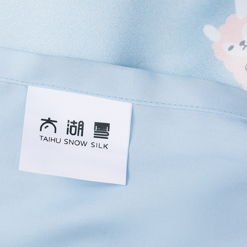 5YA1 wholesale silk pillow cervical vertebra support sleep silk pillowcase single baby baby pillow 0-2 years old