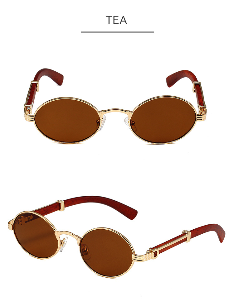 33g Weight Full Frame Glasses Structure Sunglasses Classification PC, UV400 Protection Lens Material Oval Frame Glasses Style Daily, Street Occasion Solid Color Pattern Unisex Gender Retro, Simple Style Style Retro Simple Style Solid Color PC UV400 Protection Oval Frame Full Frame Women's Sunglasses 9