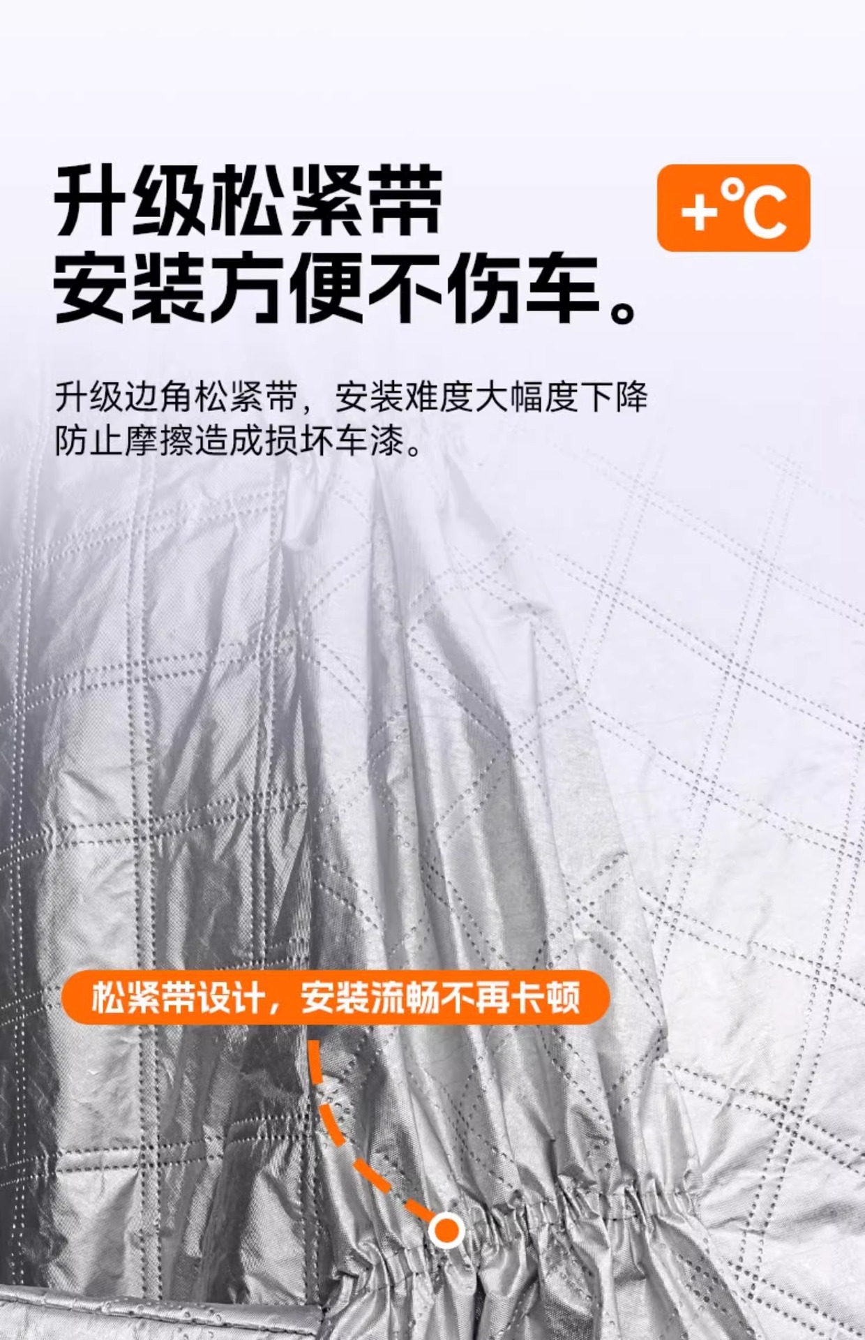 Car Front Windshield Snow Cover, Thickened Waterproof, Anti-Freeze, Anti-Frost, Special Sunshade, Universal Model for Three Windows