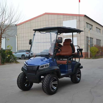 Elektrikli qolf avtomobilləri Attraction Four-Wheel Sightseeing Vehicle