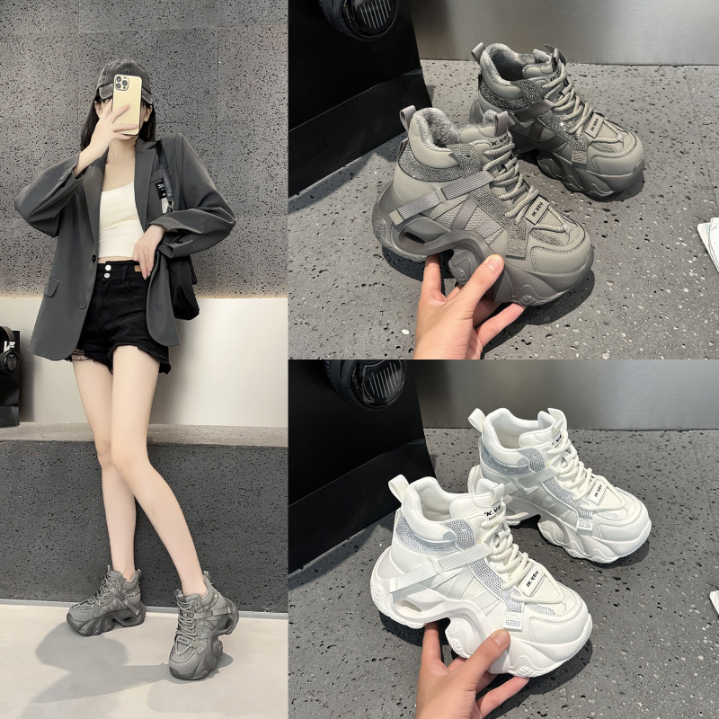 2591爆款老爹鞋女2025秋季网面透气百搭老爹鞋学生运动休闲鞋|undefined