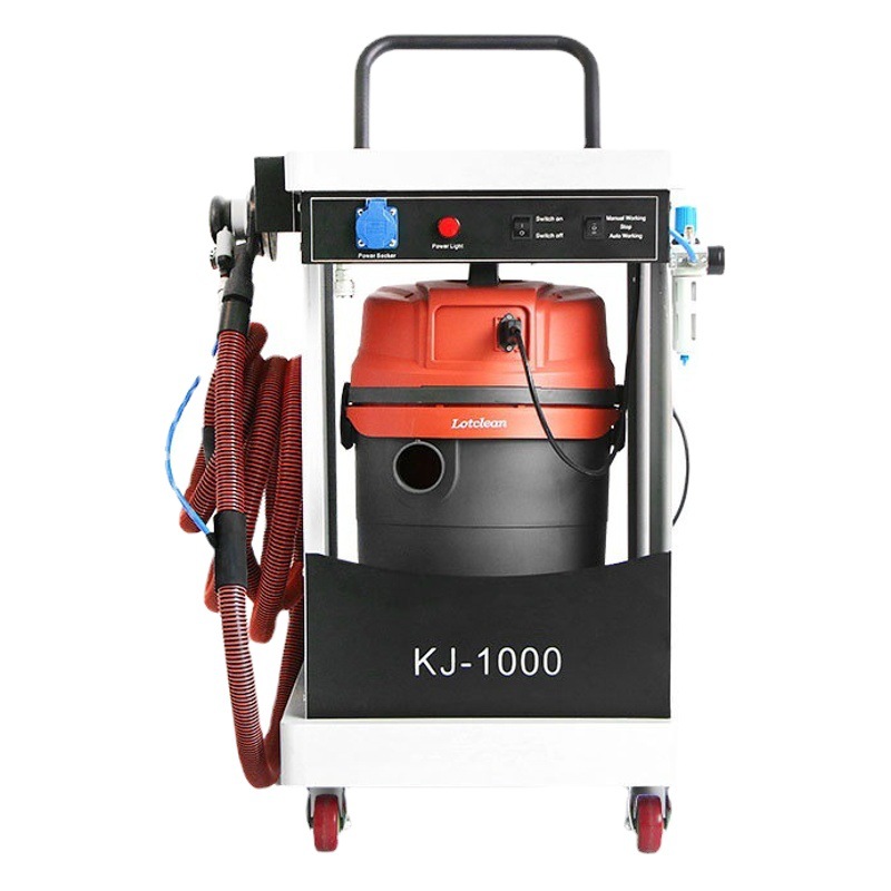 Kajieshi automóvil eléctrico simple seco molino equipo móvil automóvil libre de polvo seco Molino de vapor limpiador