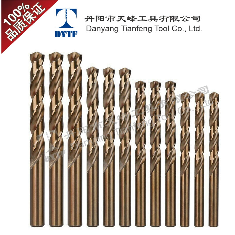 Прямые поставки с завода: высокоскоростная сталь HSS с прямой ручкой M35, кобальтовое сверло для заточки, 10 мм.
