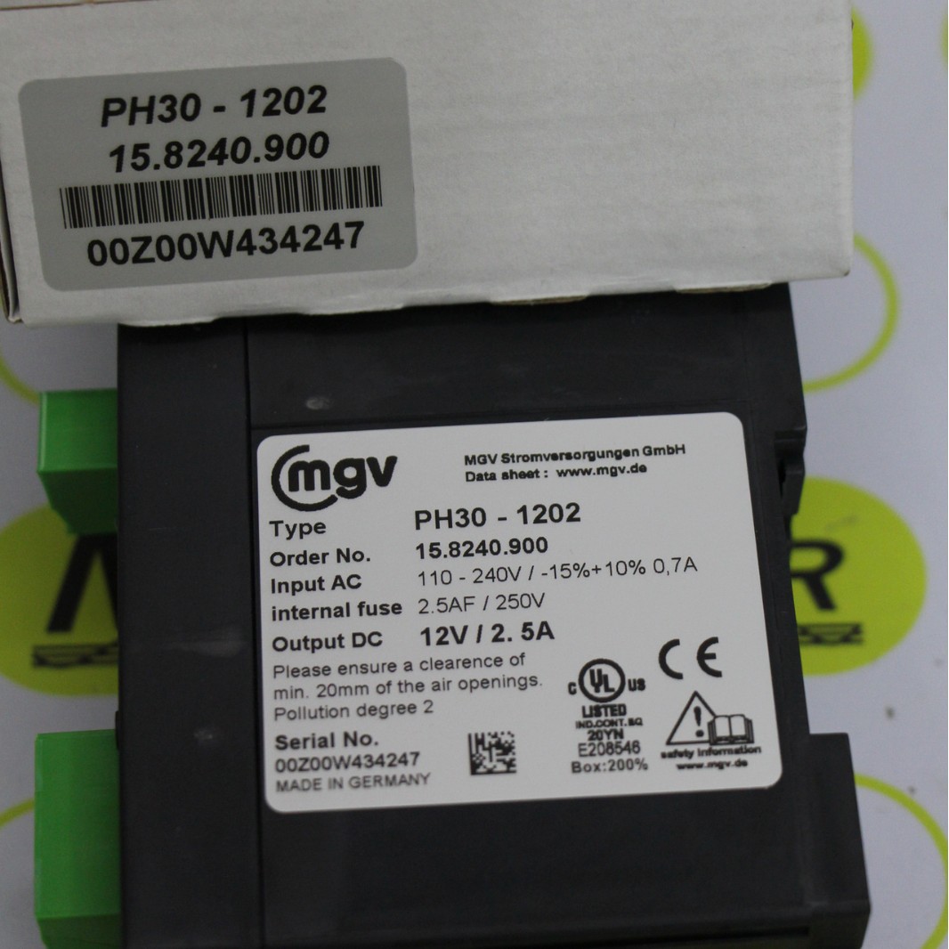 MGV电源PH30-1202  12V/2.5A