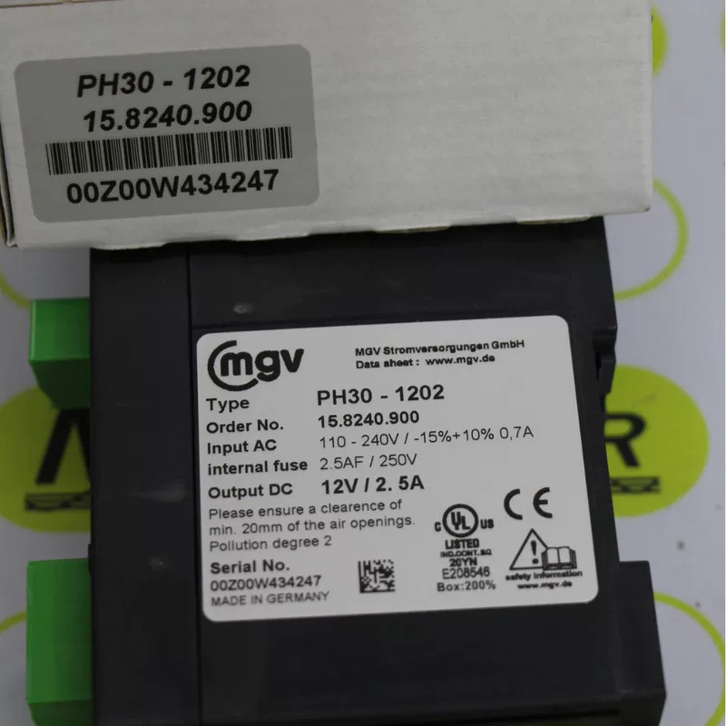 Блок питания MGV pH 30-1202 12В/2.5А
