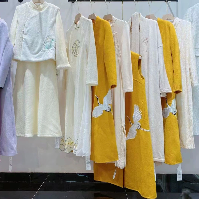 Tang Zhi нет Hanfu 2022 зимний новый классический хлопок и льна вышивка в китайском стиле