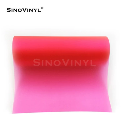 Car Light Color Changing Film Frosted Flash Point Tail Light Fog Light Transparent Car Light Film Safety Explosion-Proof (Automotive Film) - 039-m-pink