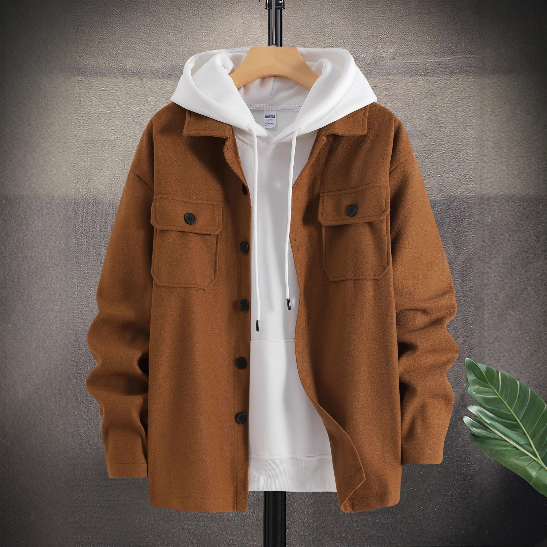 2025 Autumn/Winter Foreign Trade Cross-Border European And American Men's Jackets, Casual Woolen Coats, Tops For_voghion.com