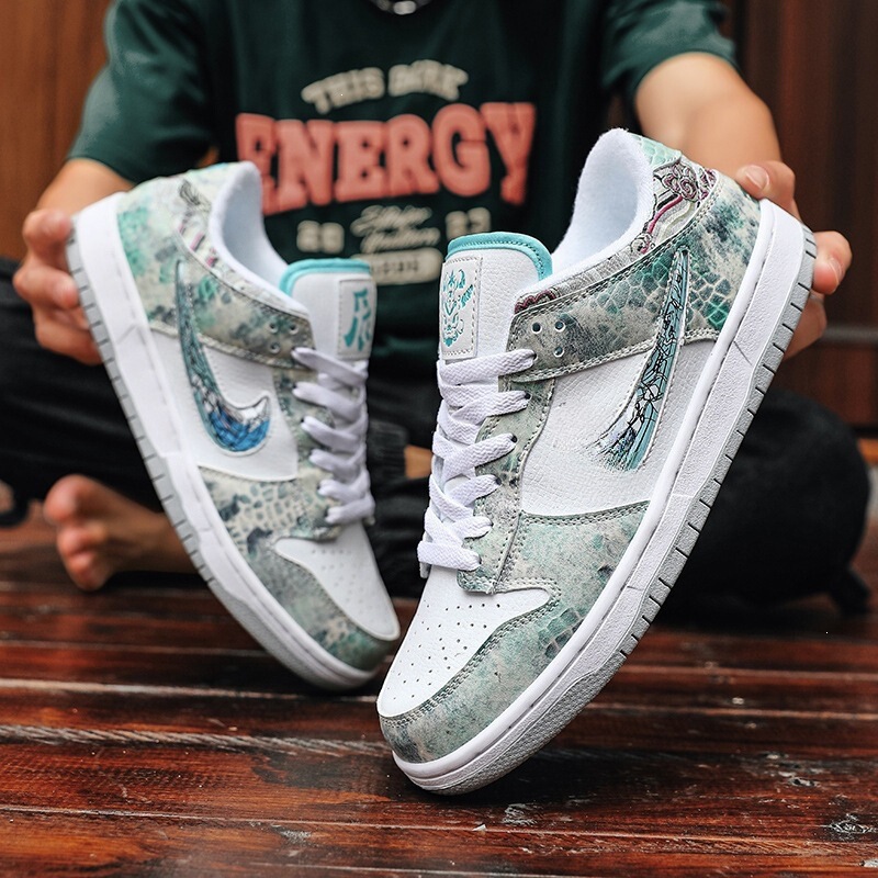 Nike Official Dunk Sb Ao Bing Third Prince Practical Basketball Shoes for Men and Women, Casual Shoes, Year of the Dragon Limited Edition Aj1 Running Shoes