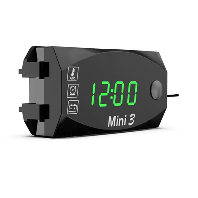 automobile instrument Meter Led Display Voltage - green-light