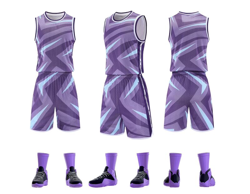 バスケットボールの服のスーツの男性のユニフォームの大学生の試合のユニフォームの服の夏の訓練服のスポーツベストはバスケットボールの服を印刷します。|undefined