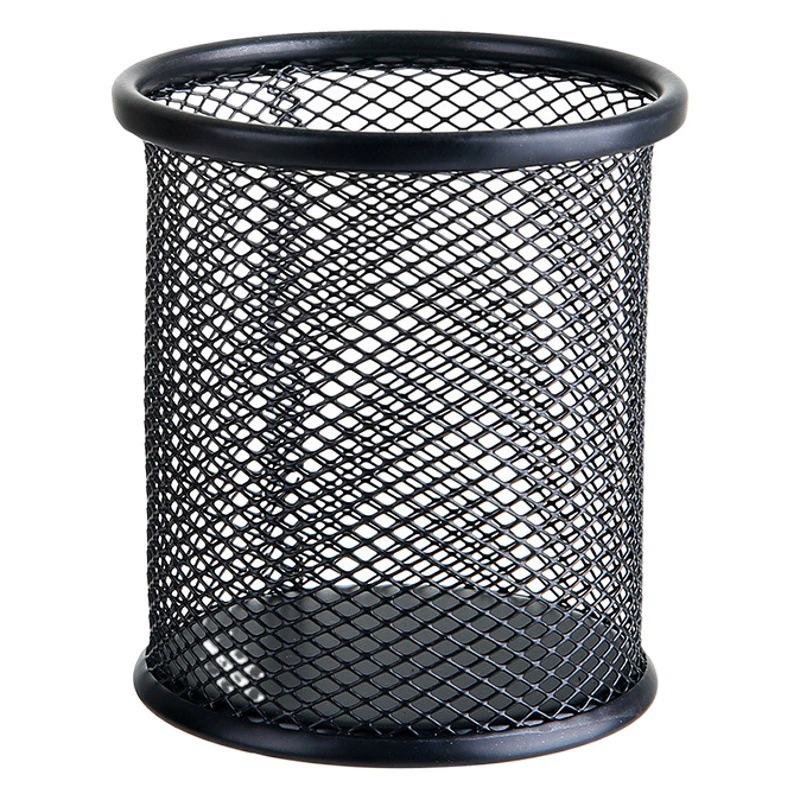 Трансграничный креативный высококачественный железный держатель для ручек Иу, студенческий офисный настольный металлический трубок для хранения, оптовая продажа