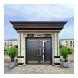 混凝土现浇门楼模具新款门楼模具在哪里能买到农村院子门楼模具厂