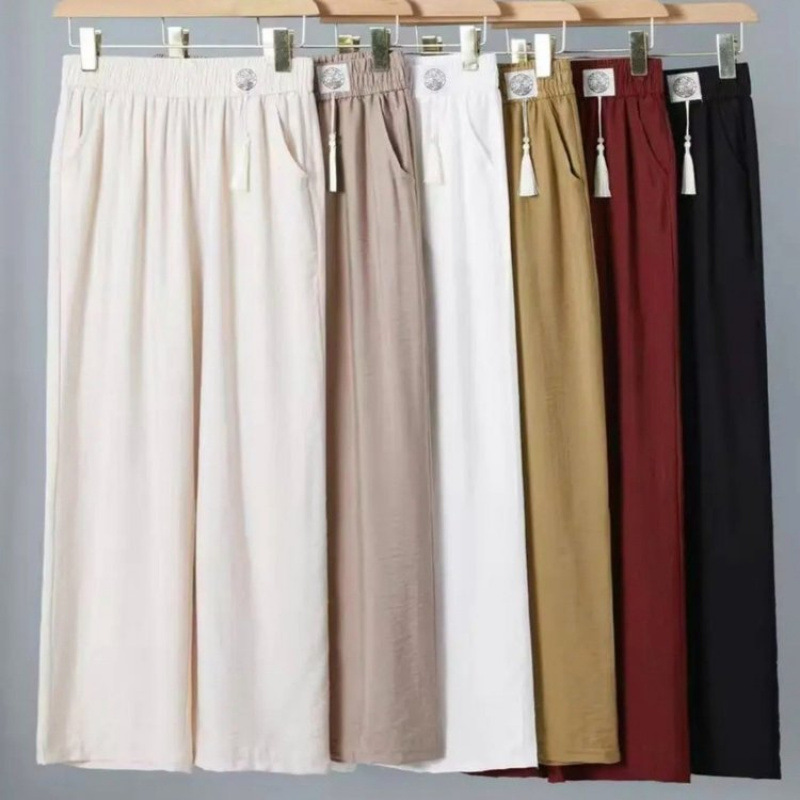 Spring Fashion Casual Pants for Women, Comfortable for Moms to Wear, Offering a Style for Everyday Commuting Spring Fashion Casual Pants for Women, Comfortable for Moms to Wear, Offering a Style for Everyday Commuting