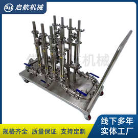 新能源浆料强磁除磁车工业高效除铁液体除铁器除铁小车厂家直供