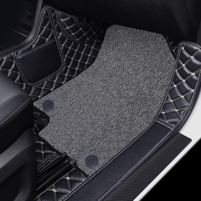 Universal Foot Pad – Shiyong main and passenger - passenger-double-layer-black-gold-thread-black-gray-silk-ring