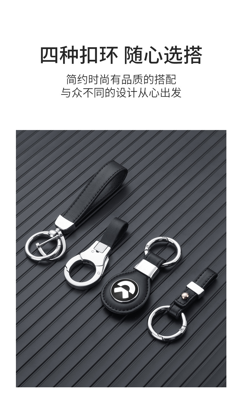 Suitable for Weilai es6 car key protective cover 2020 ec6 simple shell es8 all-inclusive keychain wholesale