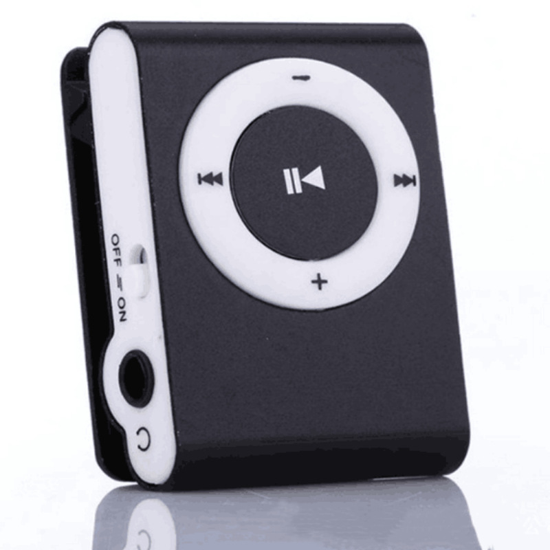 鉄クリップTFカードmp3プレーヤー金属ミニmp3大学生学習ウォークマンプレゼント携帯mp3|undefined