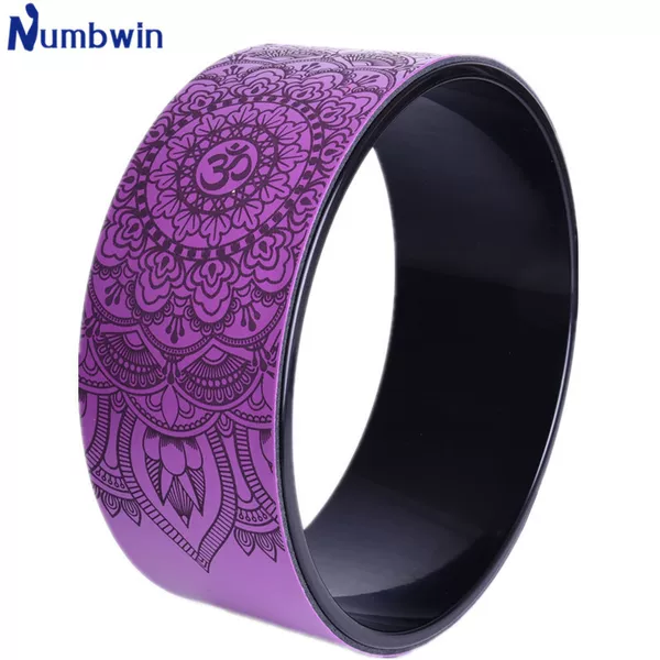 Mantuhua PU tuhao yoga wheel pregnant women parent-child fitness auxiliary wheel yogawheel abdominal wheel Pilates device