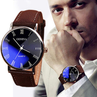 Factory Direct Sales Roman Numeral Face Boys Men Student Business Casual Fashion Trend Gift Watch Watch