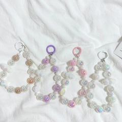 Korean-style girl cloud phone chain personal charm bracelet bracelet wrist band pendant charm new bead niche