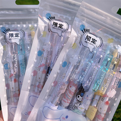 Pen in ins style, push-button pen, Sanrio cute limited edition, high-quality neutral pen, girl's heart, student black pen, wholesale