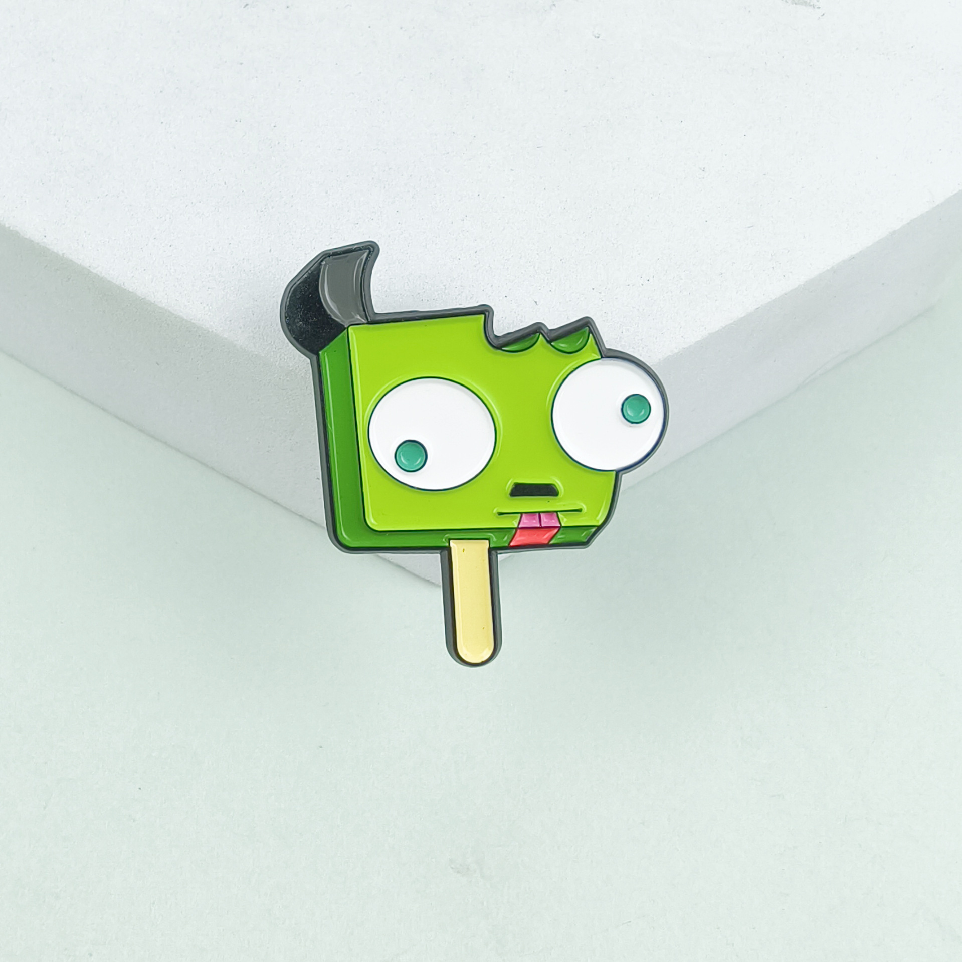 Broche de la serie de zombies de dibujos animados, estilo divertido, accesorios para niños, insignias, ropa linda, top, medalla de alfiler