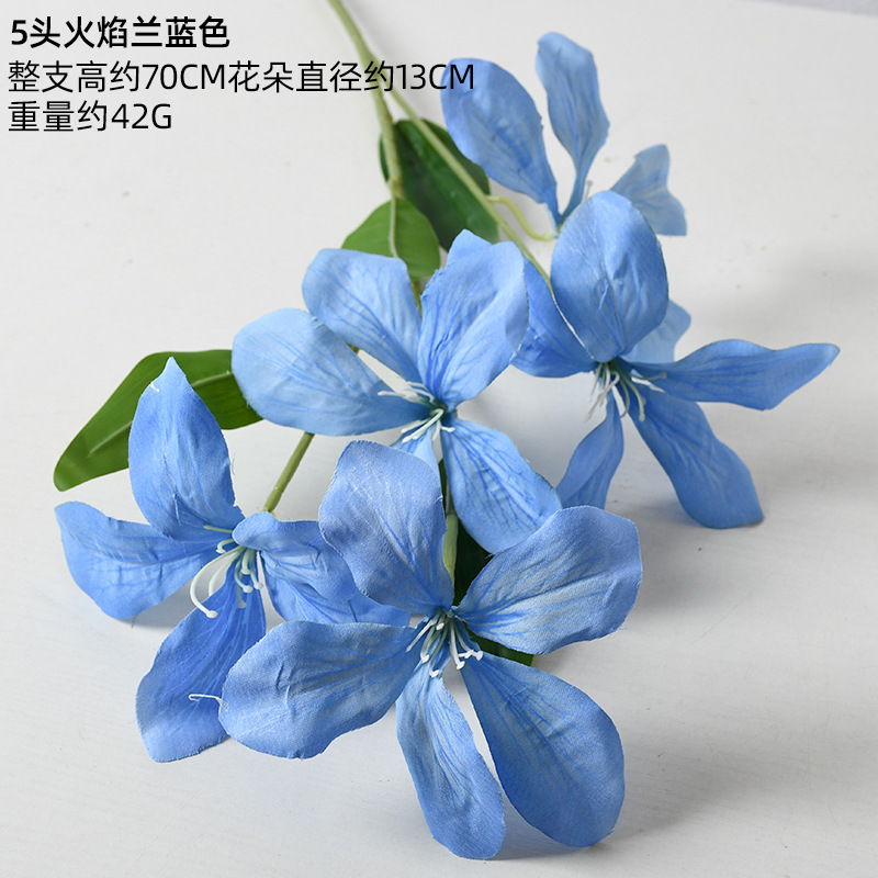 Flor artificial Monet Garden Wind Series Auditorio de bodas Guía de ruta Decoración de bodas Flor falsa Pintura al óleo Estilo Sense avanzado