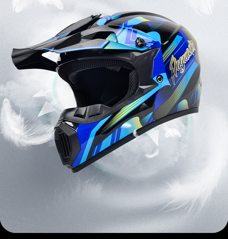 Cross-Border Supply of Dot Motorcycle Helmets, Off-Road Helmets, Mountain Bike Full-Face Helmets, Go-Kart Downhill Bicycle Helmets