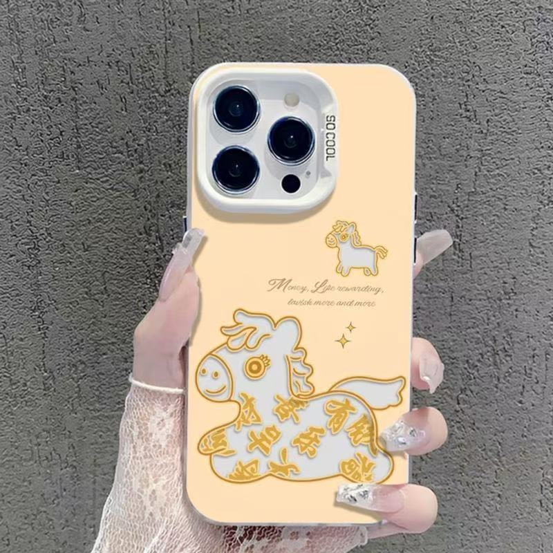 新款平安喜乐适用iphone17手机壳苹果16promax/15小马14pro13国潮