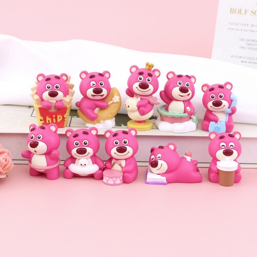 Creative Bear Story Blind Box Cartoon Animation Resin Trendy Blind Box Girl Figure Surprise Box Factory Direct Sales