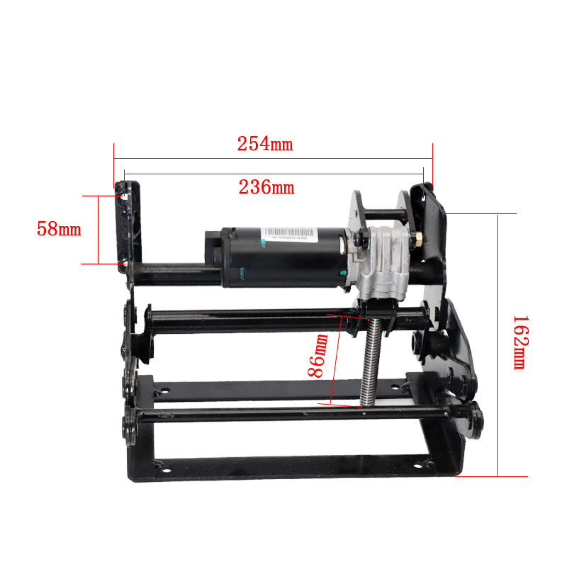 Vehículo comercial MPV RV aviación asiento pierna soporte esqueleto coche negocio asiento eléctrico pierna soporte pierna modificación Accesorios