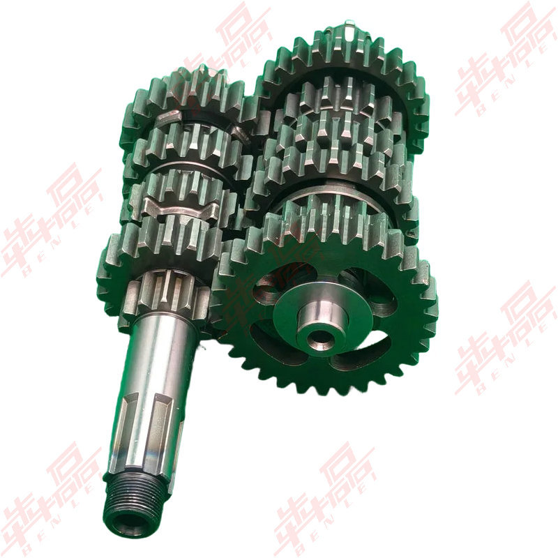 Zongshen Secolon Pr250 Pa2 Sr250-12 Six-Speed Built-In Balance Shaft Engine Main and Secondary Shaft Assembly