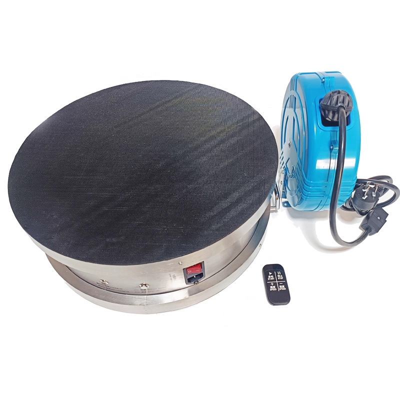Electric turntable figure skating spin trainer