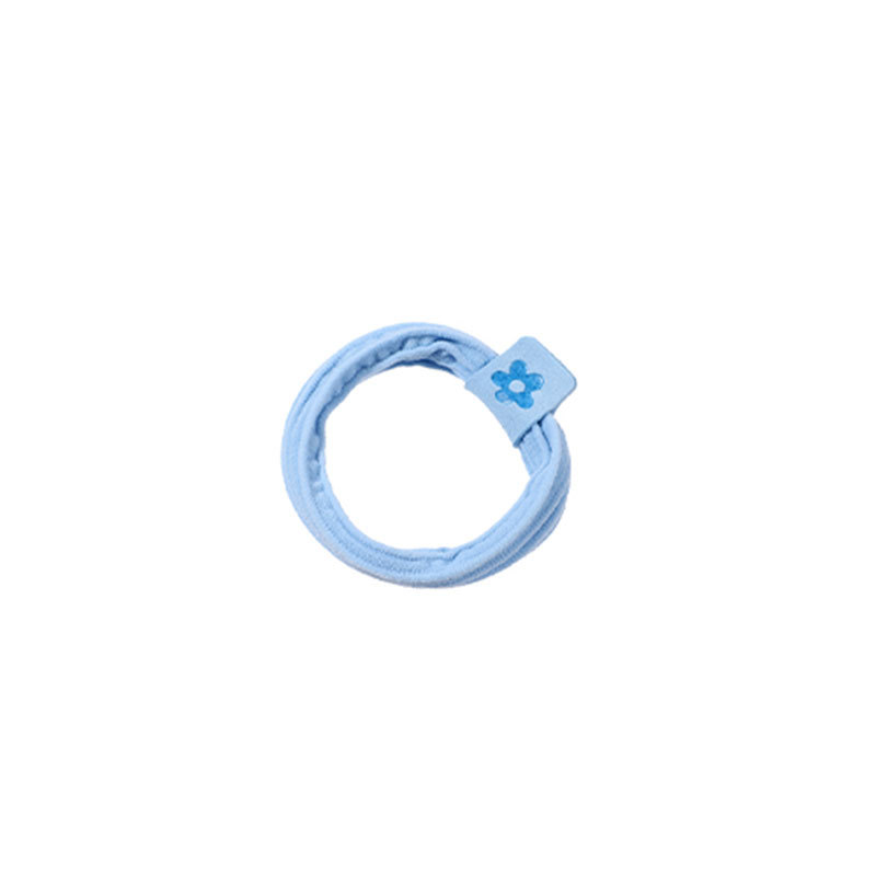 Otoño y invierno azul oso cuerdas de cabello anillo de cabello 2024 nuevo cabello de cola de caballo alta cuerda de la cabeza cuerda de cabello adorable