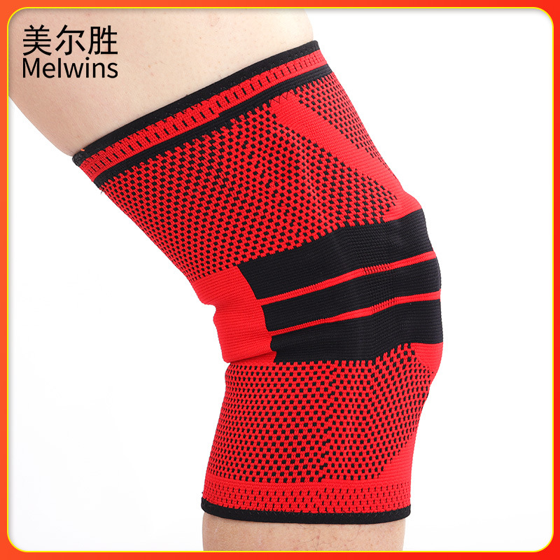 Deportes rótula baloncesto silicona soporte de primavera rótula al aire libre montar montañismo menisco presión rótula los hombres al por mayor