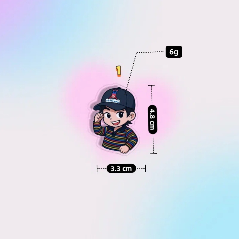 原创CORTIS应援马丁MARTIN安乾镐 金主训 周边包包胸针配饰XZ-33|undefined