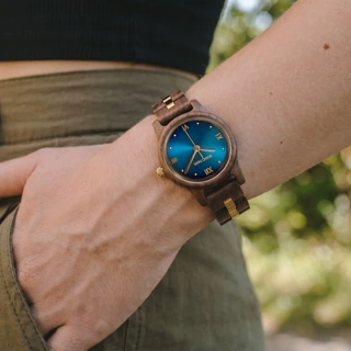 DODO DEER 女士木头手表跨境热销檀木原厂代发 Wooden watch 刻字