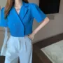 夏季小众新款露脐上衣