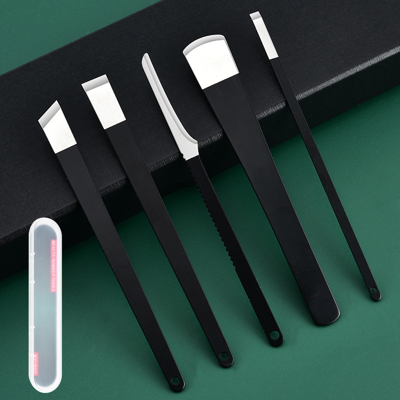 Profesyonel Ayak Bakım Bıçağı Seti Kalın Deri Temizleme Manicure Aracı Ev Kullanımı Tırnak Yatağı Düzeltme Yangzhou Üç Bıçak Üreticisi Stok Doğrudan Tedarik